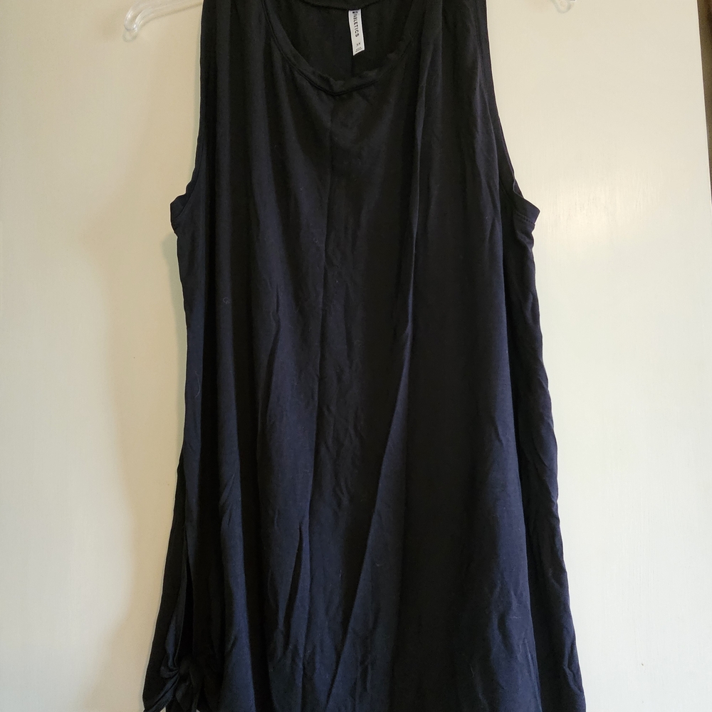 Fabletics Women's Black Flowing Tank Top